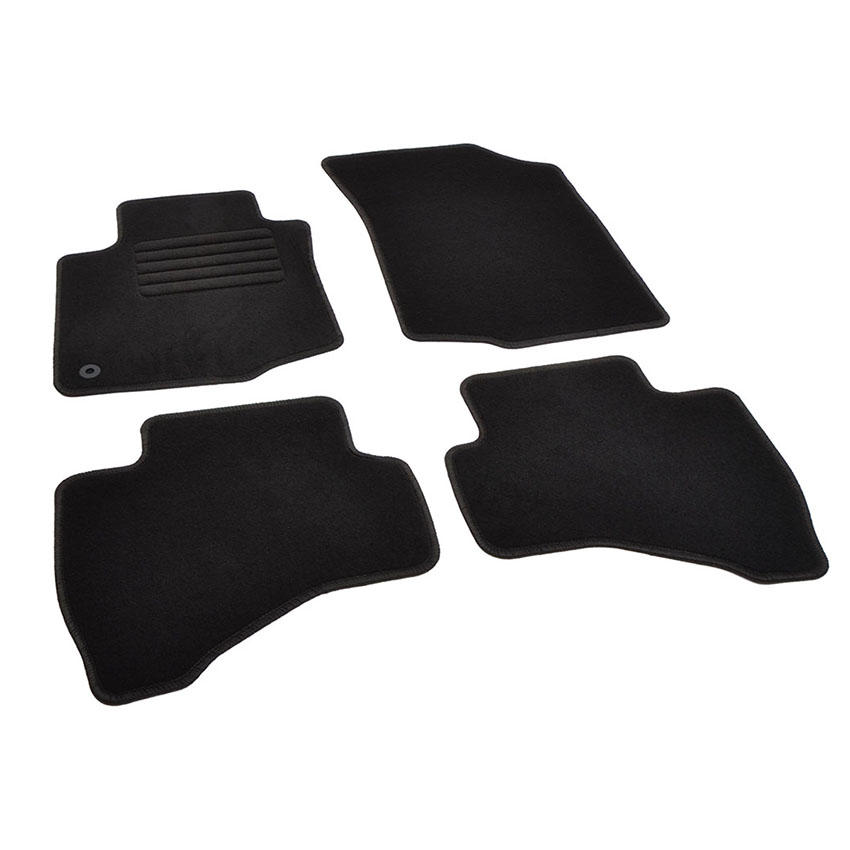 Πατάκια δαπέδου μοκέτας Standard μαύρα για Citroen C1 (P) / Peugeot 107 / Toyota Aygo (B10) 4τμχ
