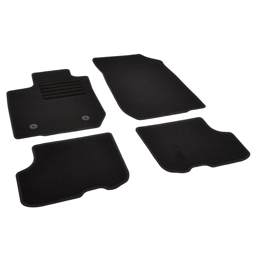 Πατάκια δαπέδου μοκέτας Standard μαύρα για Dacia Sandero (II) 4τμχ