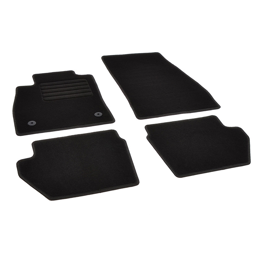 Πατάκια δαπέδου μοκέτας Standard μαύρα για Ford Fiesta (VII) / Puma 4τμχ