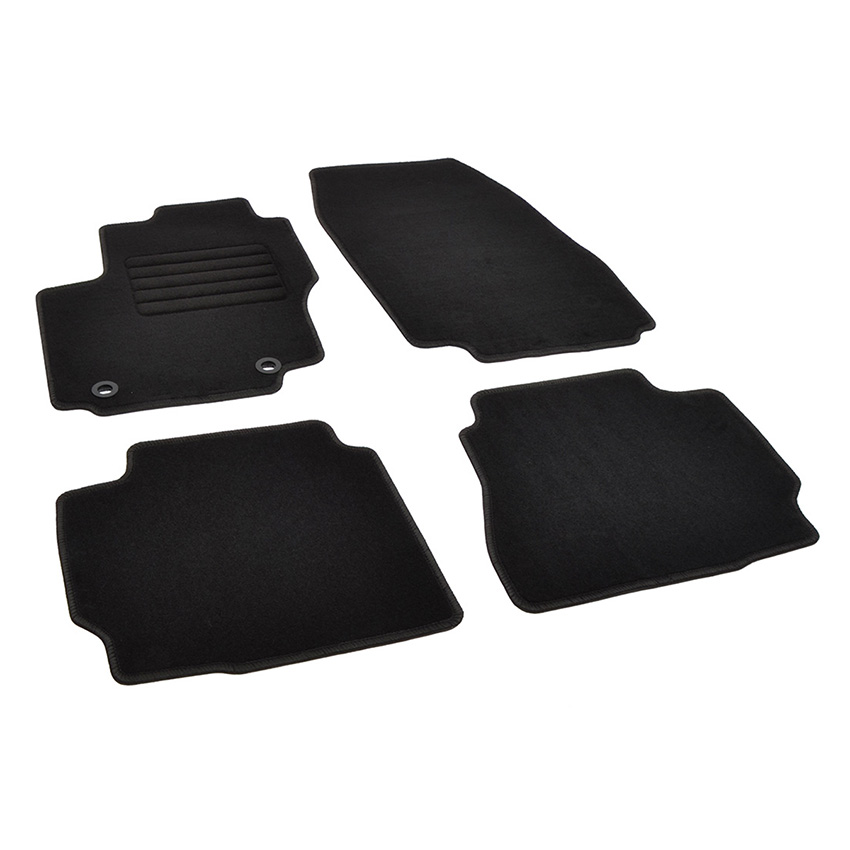 Πατάκια δαπέδου μοκέτας Standard μαύρα για Ford Mondeo (IV) 4τμχ