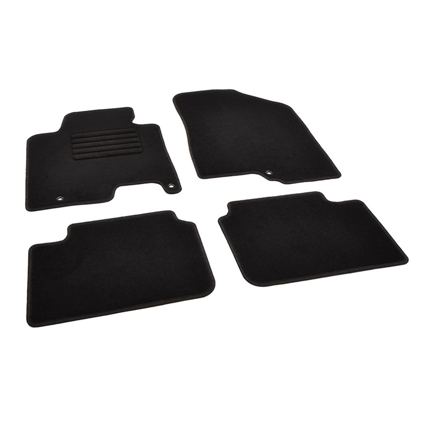 Πατάκια δαπέδου μοκέτας Standard μαύρα για Kia Ceed (II) 4τμχ