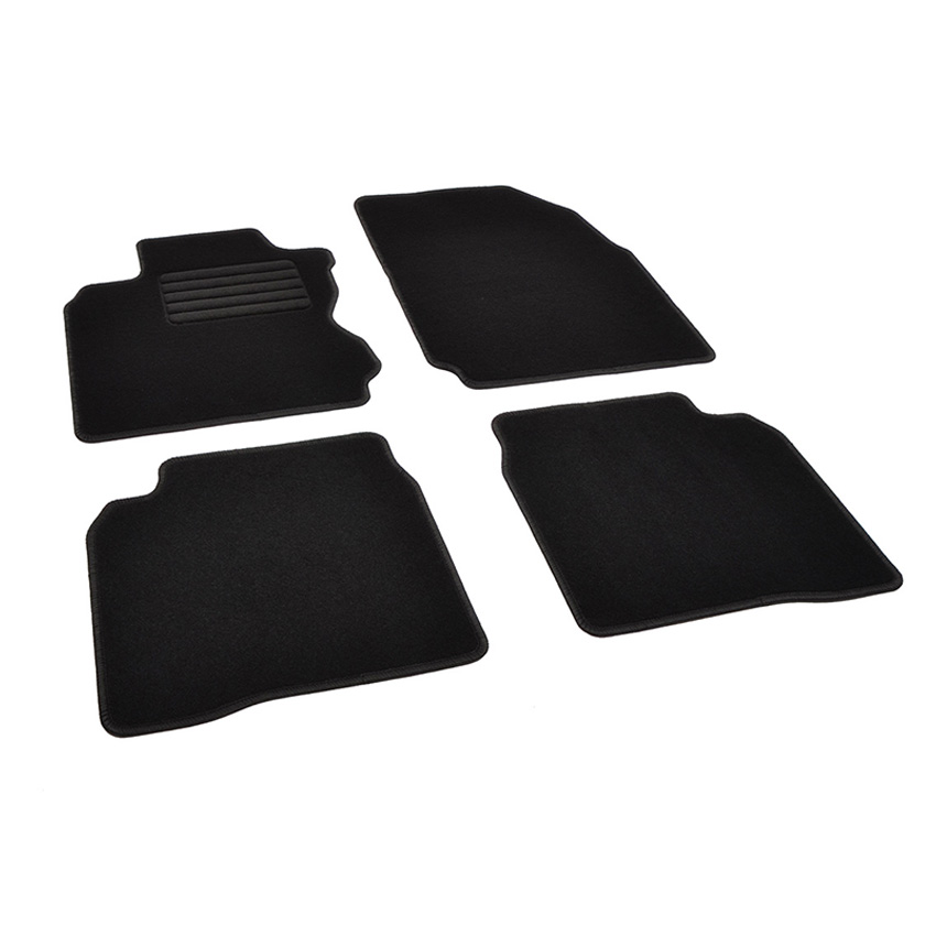 Πατάκια δαπέδου μοκέτας Standard μαύρα για Nissan Note (I) 4τμχ