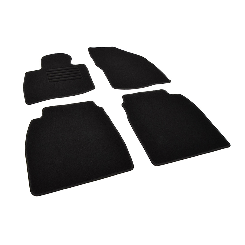 Πατάκια δαπέδου μοκέτας Standard μαύρα για Honda Civic (VII) 5D 4τμχ