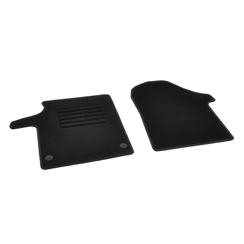 Πατάκια δαπέδου μοκέτας Standard μαύρα για Mercedes Vito / V-Class (W447) 2τμχ