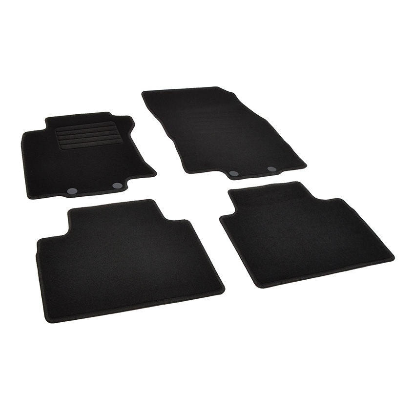 Πατάκια δαπέδου μοκέτας Standard μαύρα για Nissan X-Trail (T32) 4τμχ