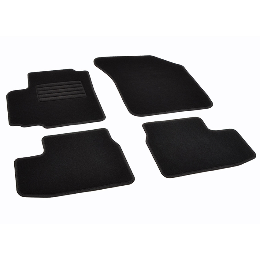Πατάκια δαπέδου μοκέτας Standard μαύρα για Opel Agila (B) / Suzuki Splash 4τμχ