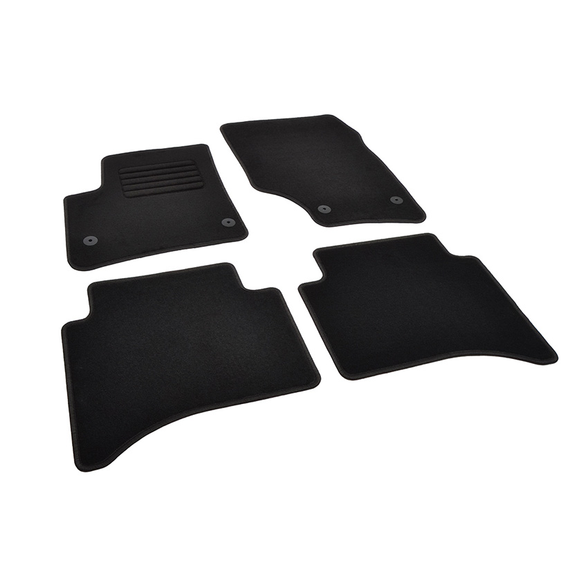 Πατάκια δαπέδου μοκέτας Standard μαύρα για Porche Cayenne (I) / Volkswagen Touareg (I) 4τμχ