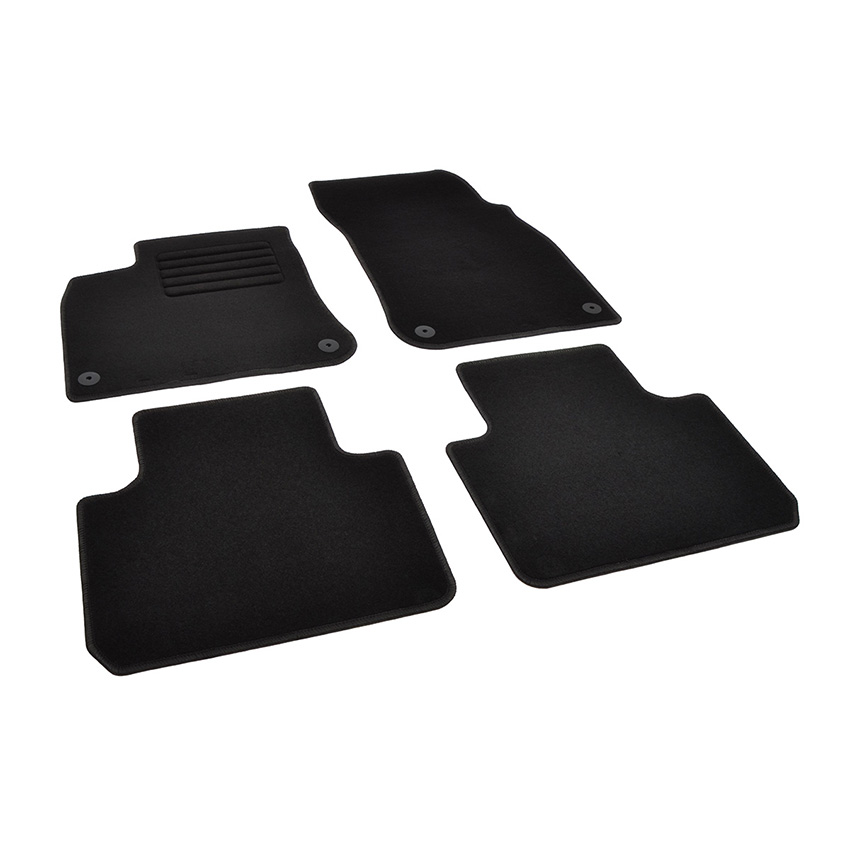 Πατάκια δαπέδου μοκέτας Standard μαύρα για Porche Cayenne (III) / Volkswagen Touareg (III) 4τμχ