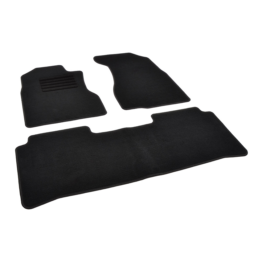 Πατάκια δαπέδου μοκέτας Standard μαύρα