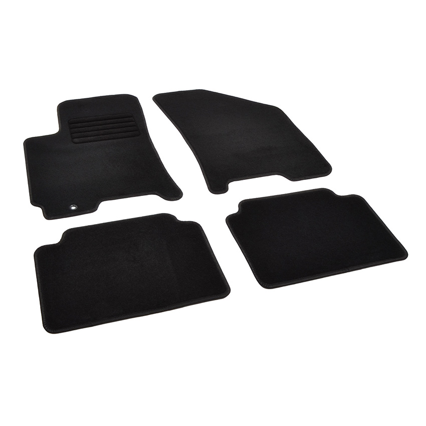 Πατάκια δαπέδου μοκέτας Standard μαύρα