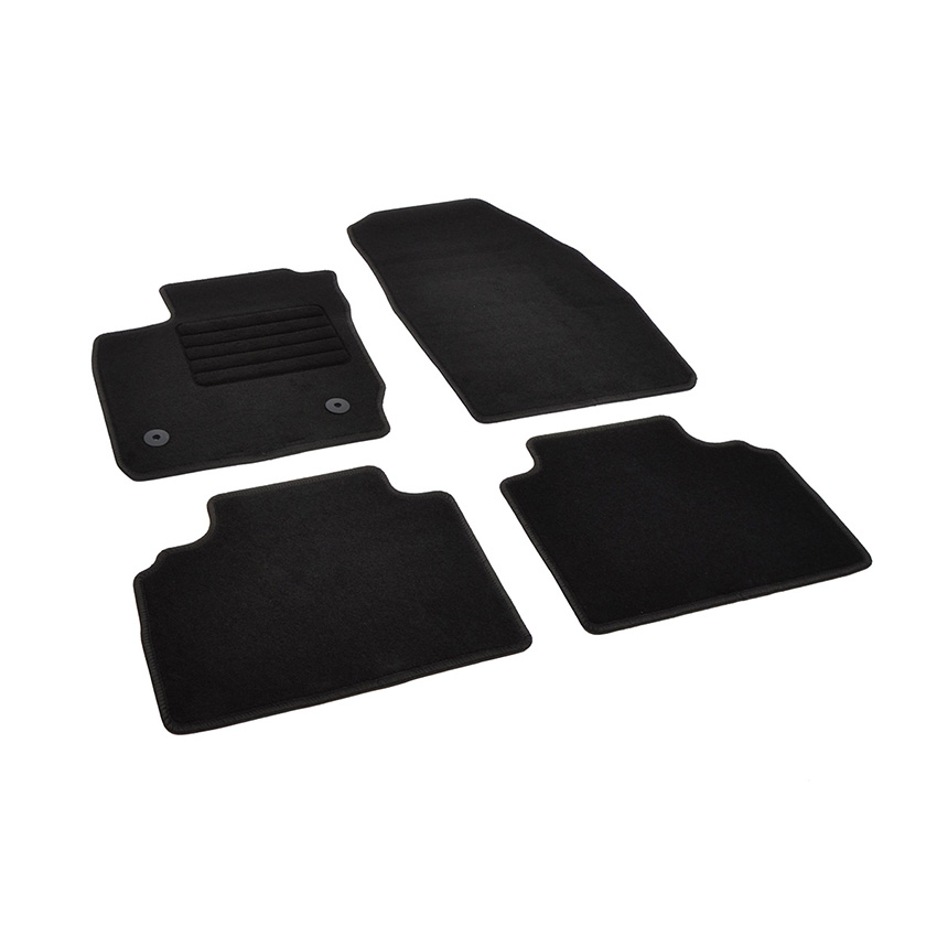 Πατάκια δαπέδου μοκέτας Standard μαύρα