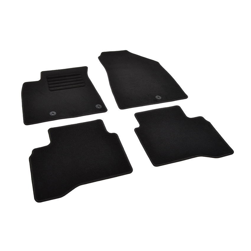 Πατάκια δαπέδου μοκέτας Standard μαύρα