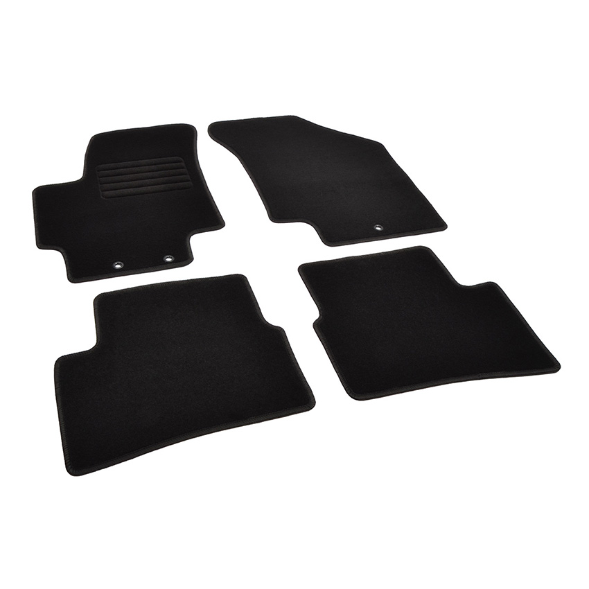 Πατάκια δαπέδου μοκέτας Standard μαύρα