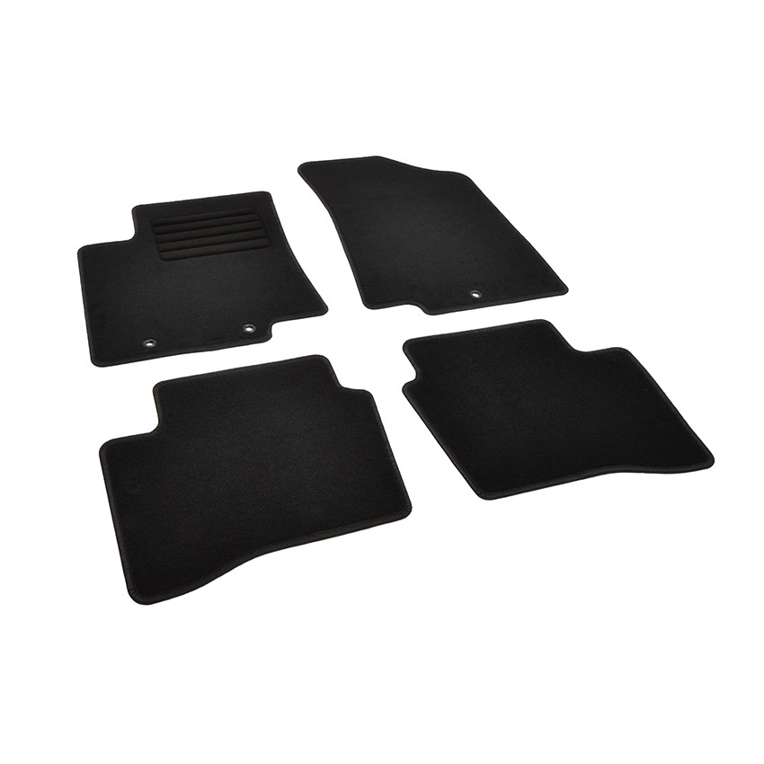 Πατάκια δαπέδου μοκέτας Standard μαύρα