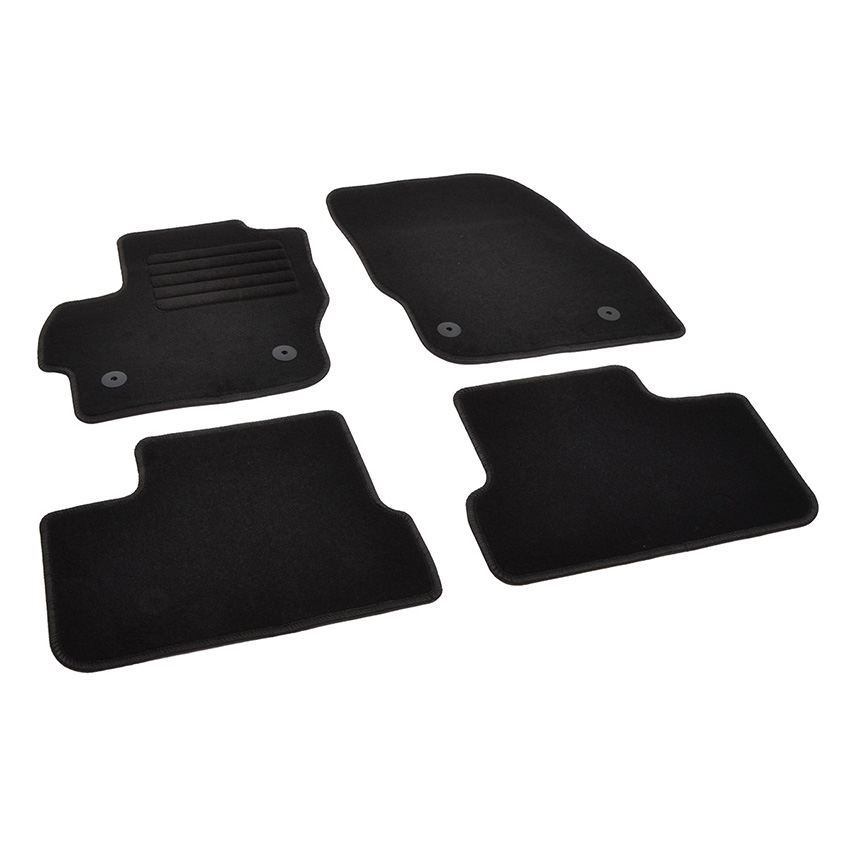 Πατάκια δαπέδου μοκέτας Standard μαύρα