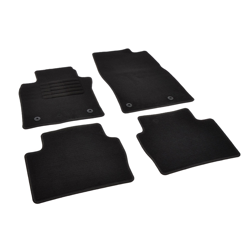 Πατάκια δαπέδου μοκέτας Standard μαύρα