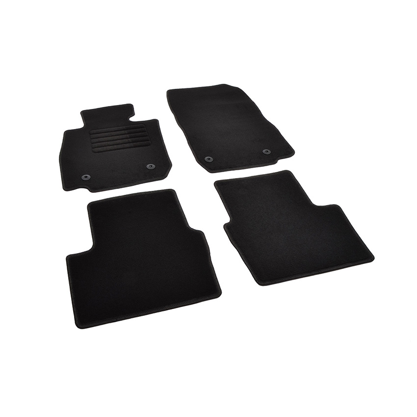 Πατάκια δαπέδου μοκέτας Standard μαύρα