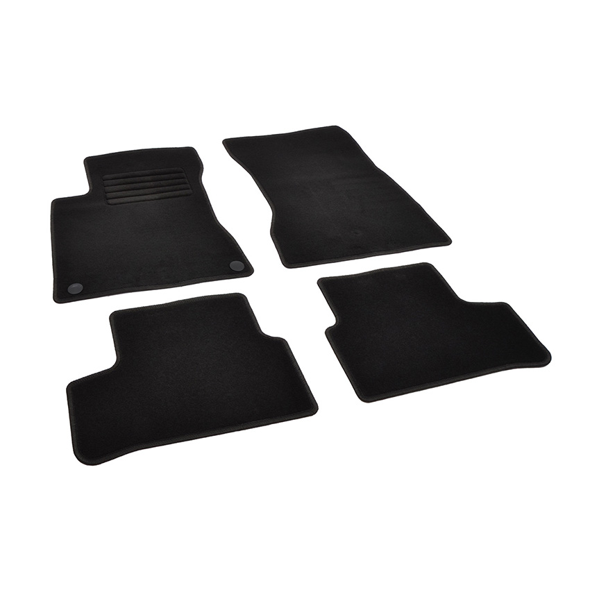 Πατάκια δαπέδου μοκέτας Standard μαύρα