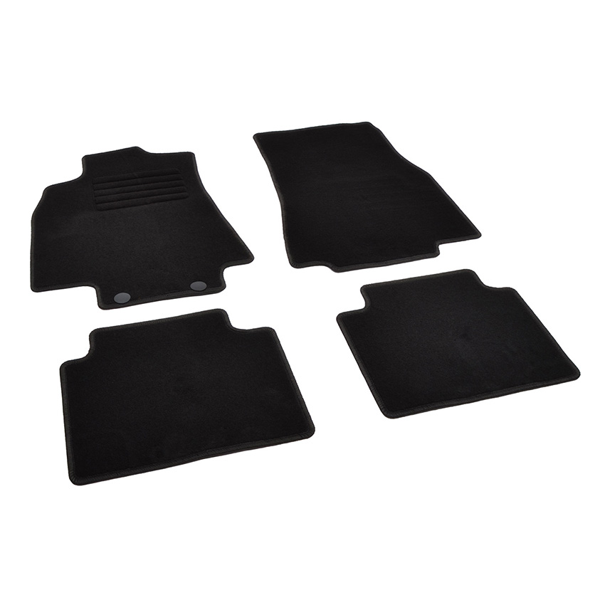 Πατάκια δαπέδου μοκέτας Standard μαύρα