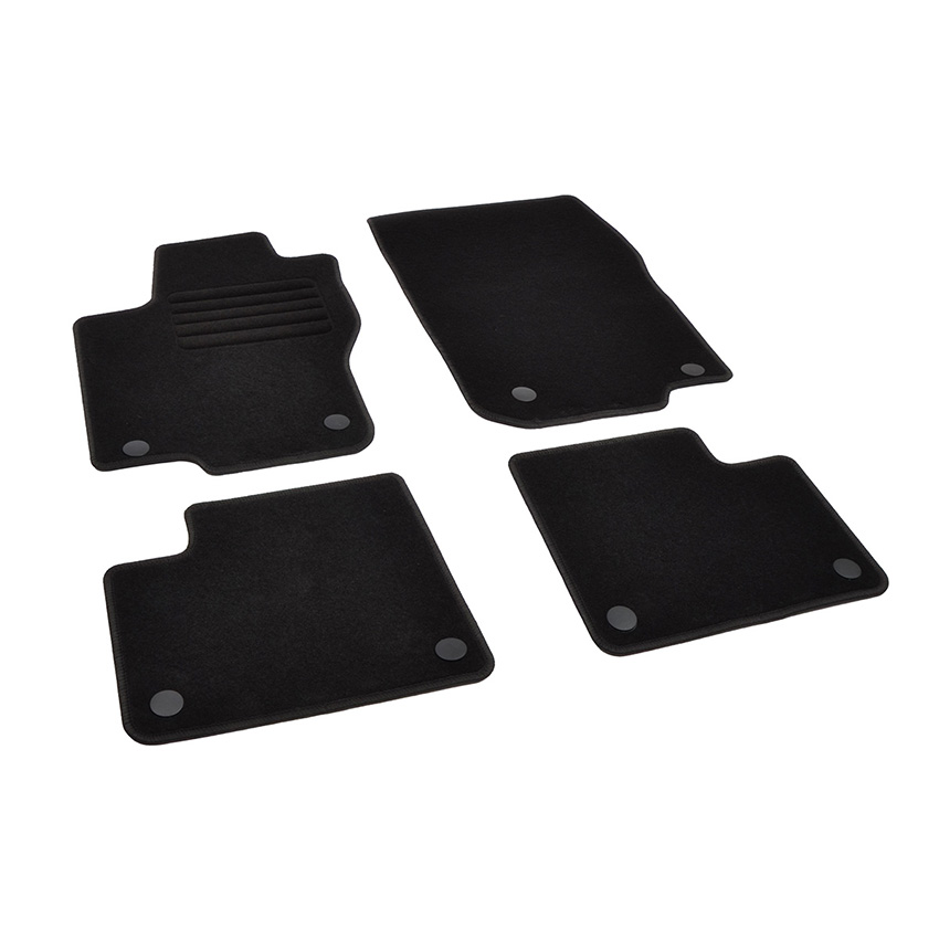 Πατάκια δαπέδου μοκέτας Standard μαύρα