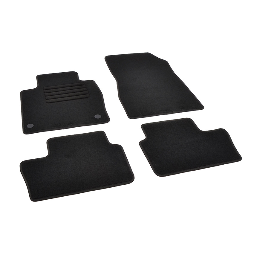 Πατάκια δαπέδου μοκέτας Standard μαύρα