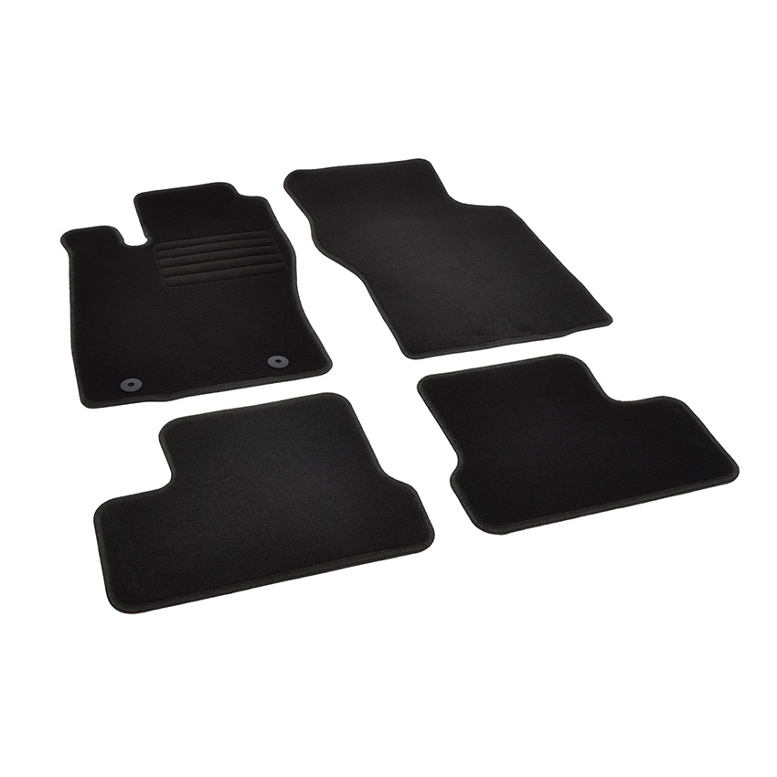 Πατάκια δαπέδου μοκέτας Standard μαύρα