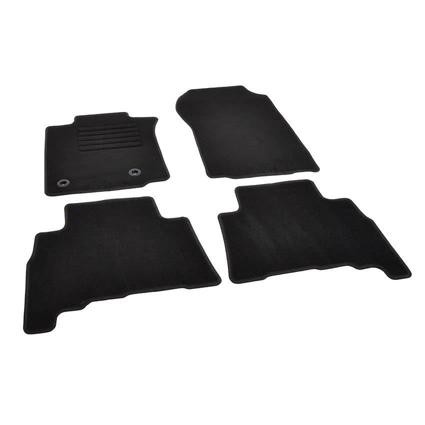 Πατάκια δαπέδου μοκέτας Standard μαύρα