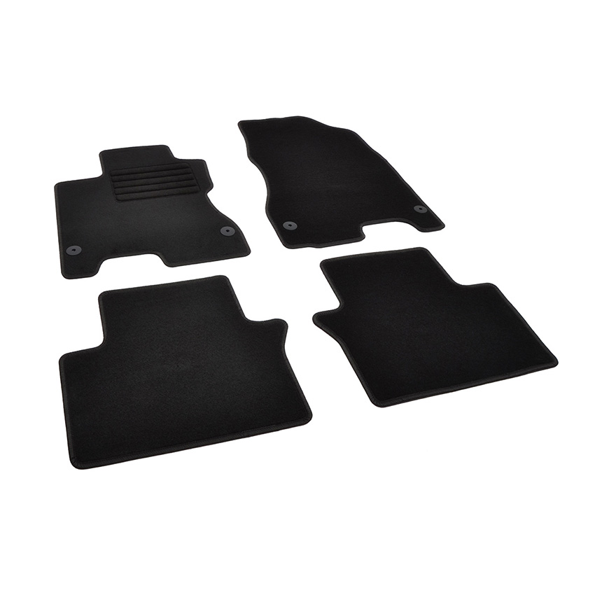 Πατάκια δαπέδου μοκέτας Standard μαύρα