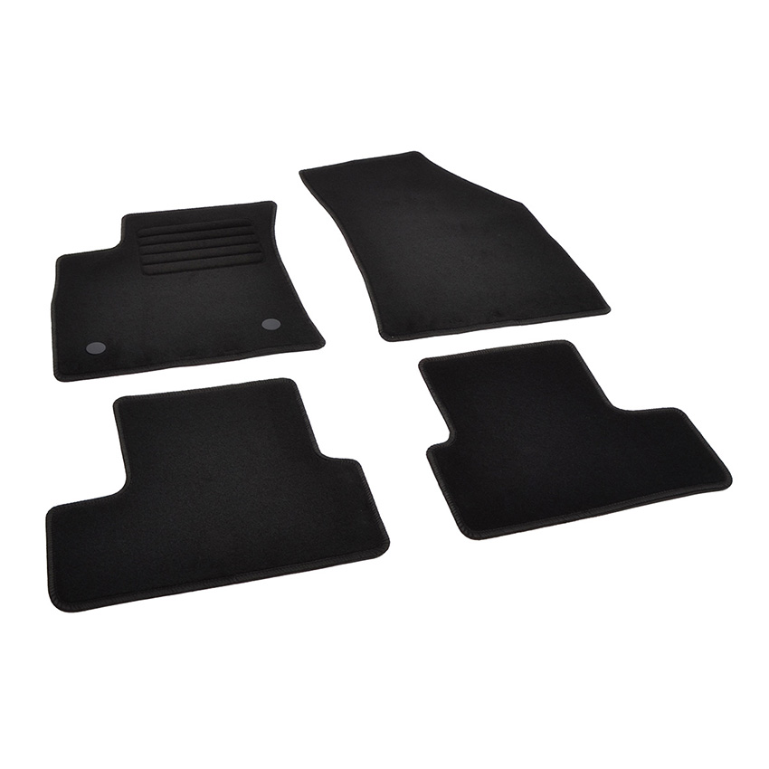 Πατάκια δαπέδου μοκέτας Standard μαύρα