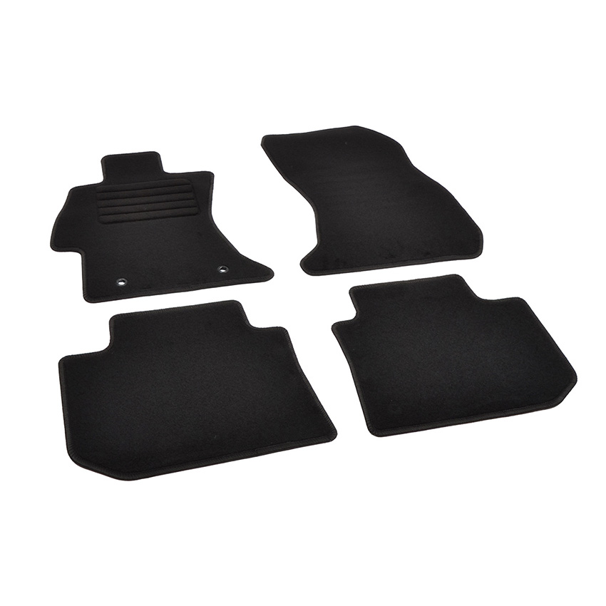 Πατάκια δαπέδου μοκέτας Standard μαύρα