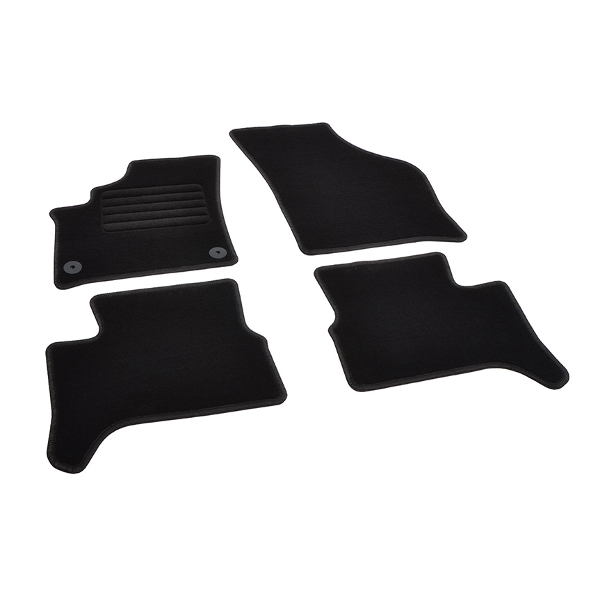 Πατάκια δαπέδου μοκέτας Standard μαύρα