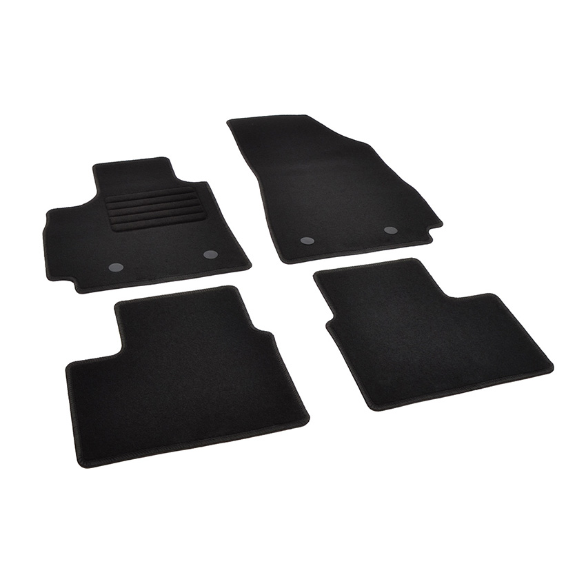 Πατάκια δαπέδου μοκέτας Standard μαύρα