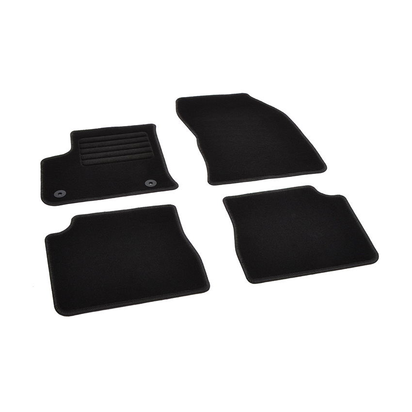 Πατάκια δαπέδου μοκέτας Standard μαύρα