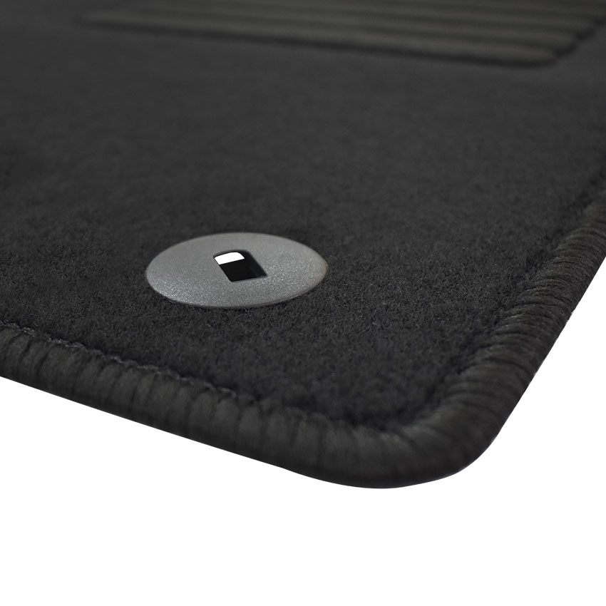 Πατάκια δαπέδου μοκέτας Standard μαύρα