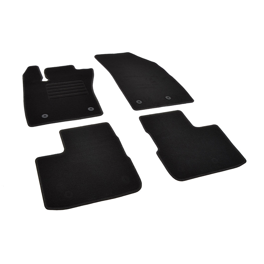 Πατάκια δαπέδου μοκέτας Standard μαύρα