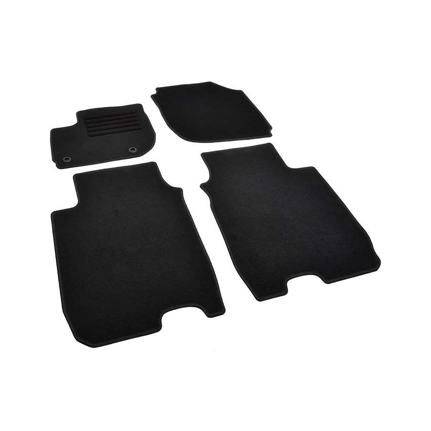 Πατάκια δαπέδου μοκέτας Standard μαύρα