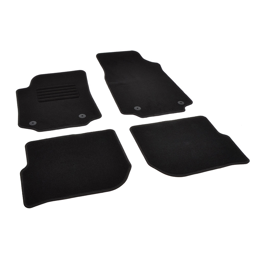 Πατάκια δαπέδου μοκέτας Standard μαύρα