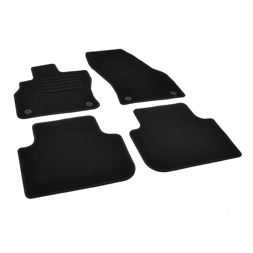 Πατάκια δαπέδου μοκέτας Standard μαύρα