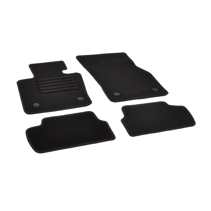 Πατάκια δαπέδου μοκέτας Standard μαύρα