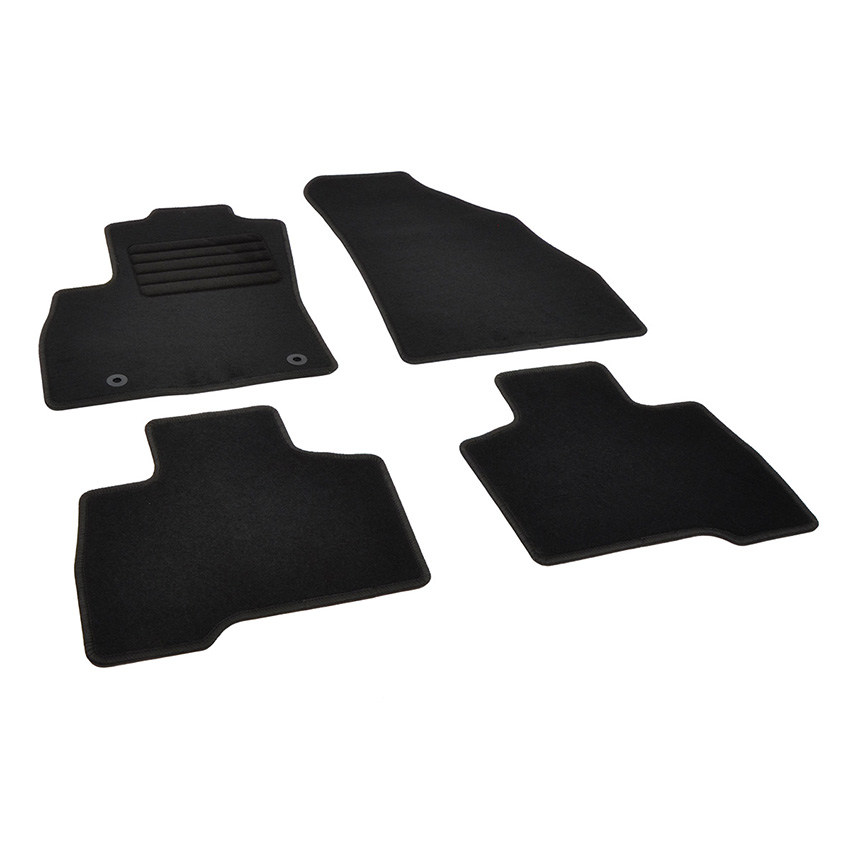 Πατάκια δαπέδου μοκέτας Standard μαύρα