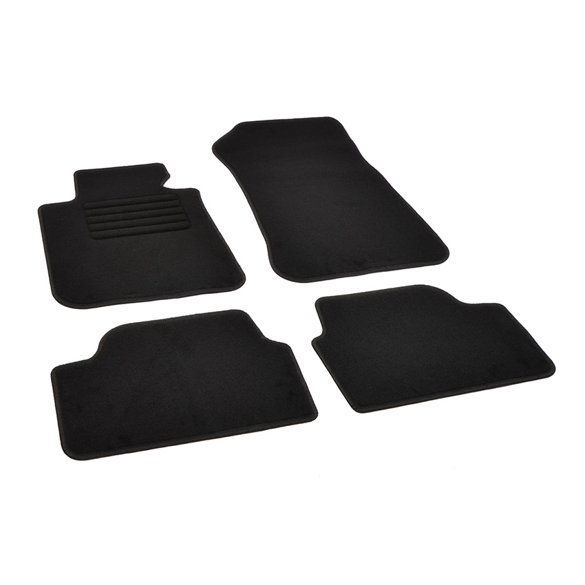 Πατάκια δαπέδου μοκέτας Standard μαύρα