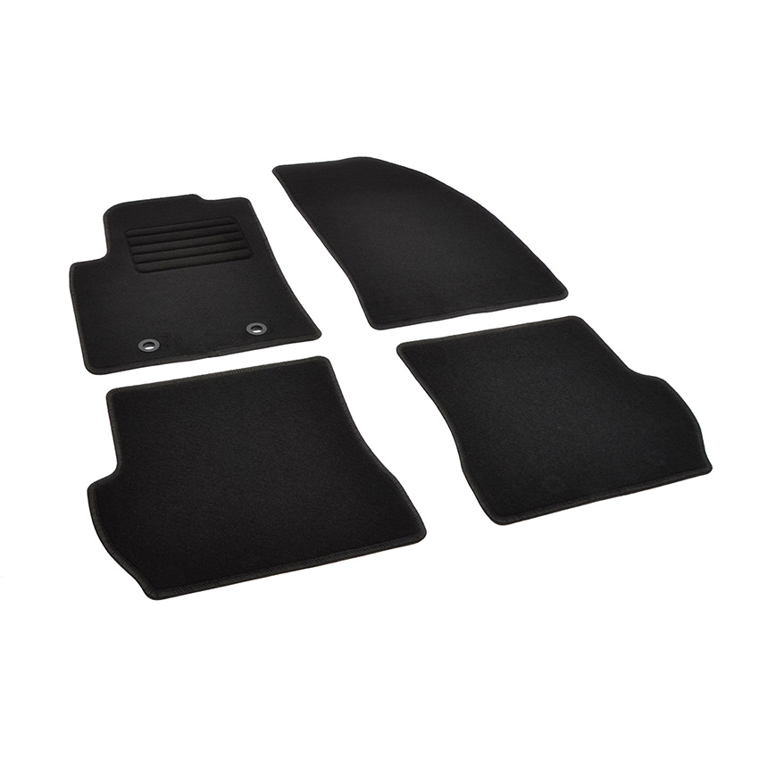 Πατάκια δαπέδου μοκέτας Standard μαύρα