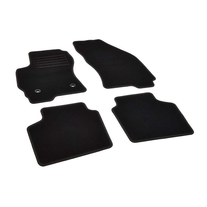 Πατάκια δαπέδου μοκέτας Standard μαύρα