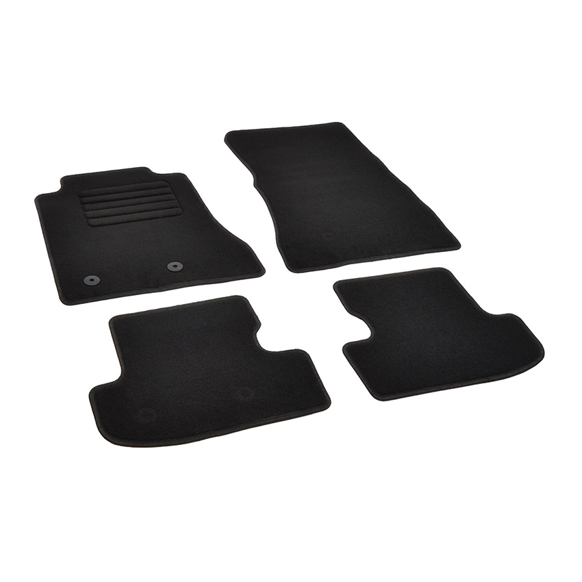 Πατάκια δαπέδου μοκέτας Standard μαύρα