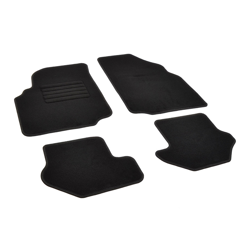 Πατάκια δαπέδου μοκέτας Standard μαύρα