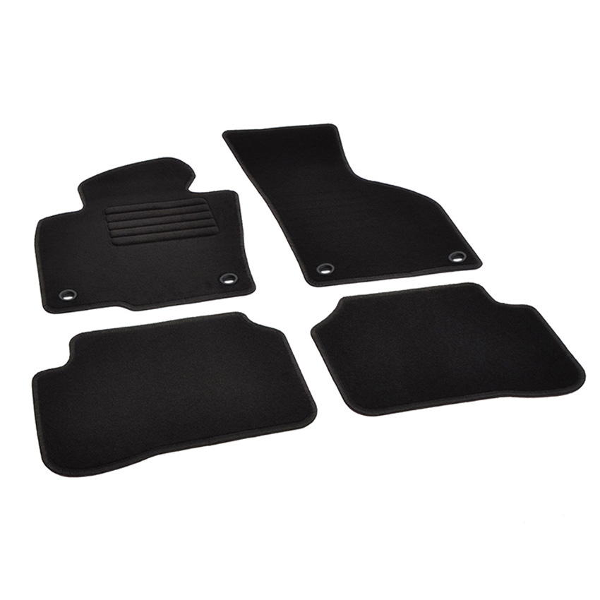 Πατάκια δαπέδου μοκέτας Standard μαύρα