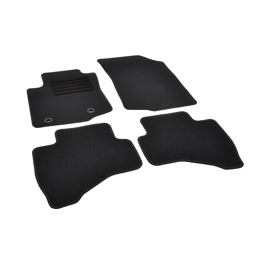 Πατάκια δαπέδου μοκέτας Standard μαύρα