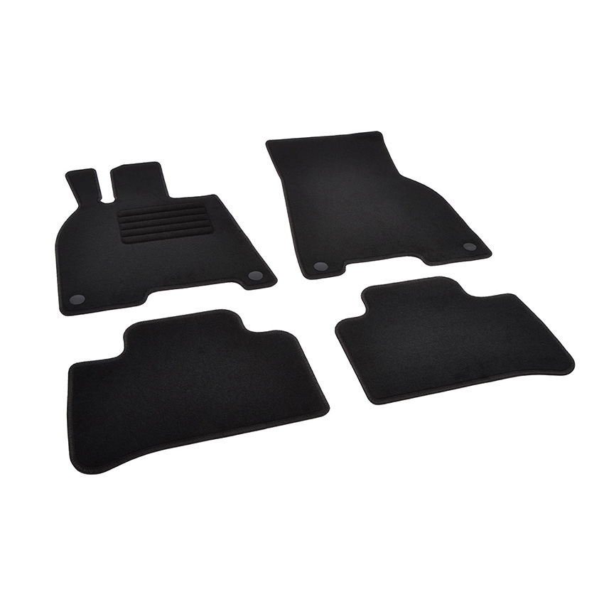 Πατάκια δαπέδου μοκέτας Standard μαύρα