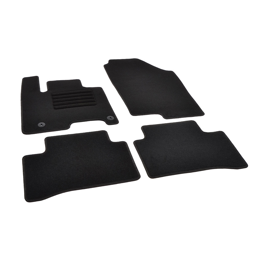 Πατάκια δαπέδου μοκέτας Standard μαύρα