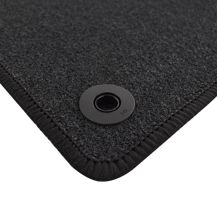 Πατάκια δαπέδου μοκέτας Standard μαύρα